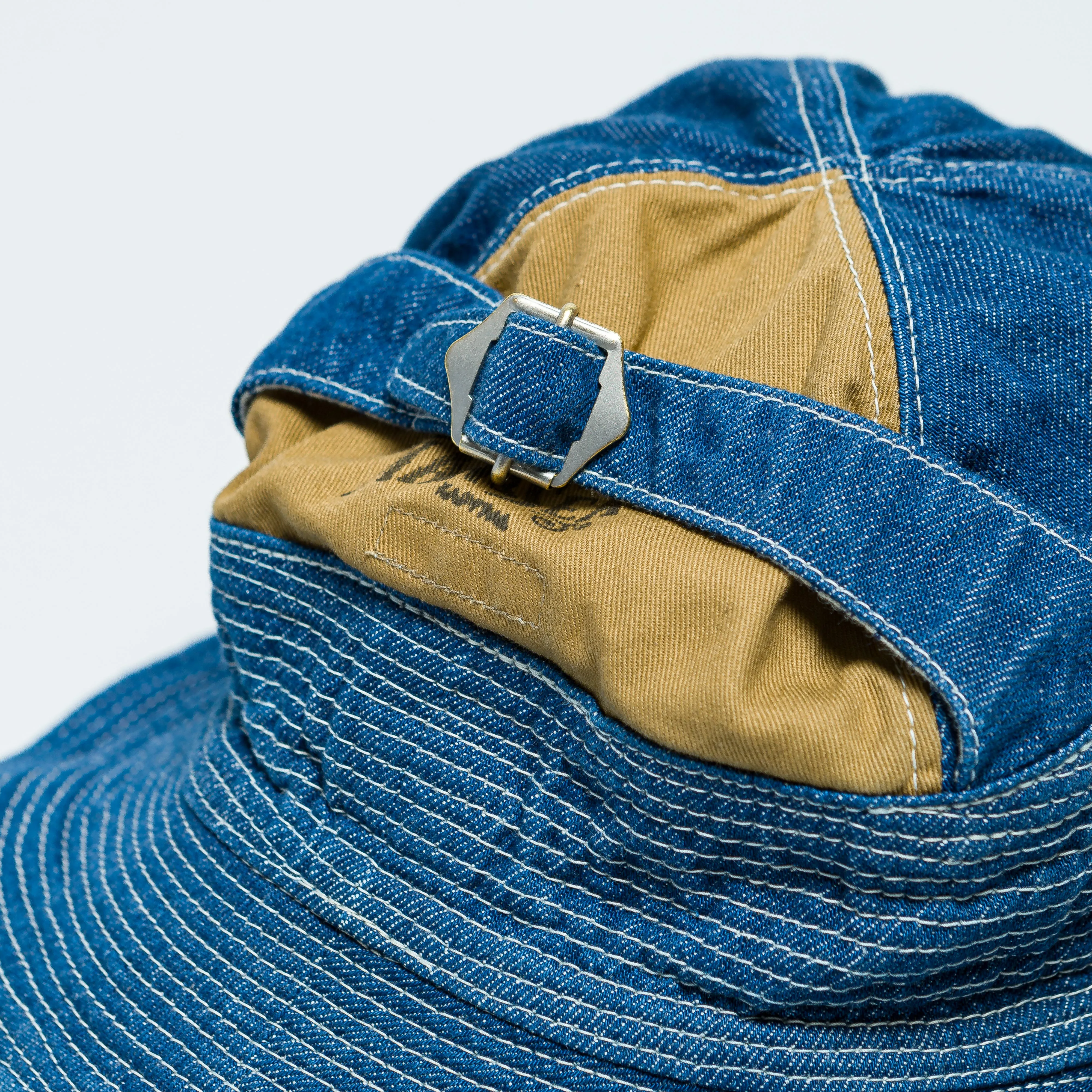 11.5oz Denim THEOLDMANANDTHESEA Hat - Midtone