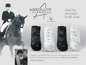 Absolute Veredus Dressage Isabelle Worth w/EasyStrap (HBT3310)