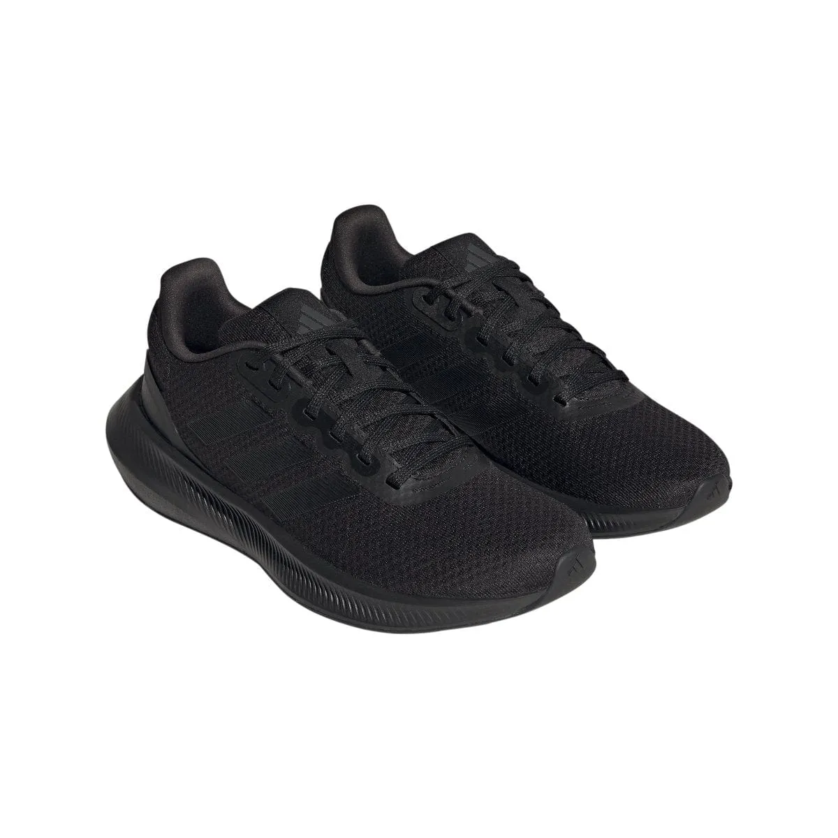 ADIDAS WOMEN'S RUNFALCON 3 TRIPLE BLACK RUNNING SHOES