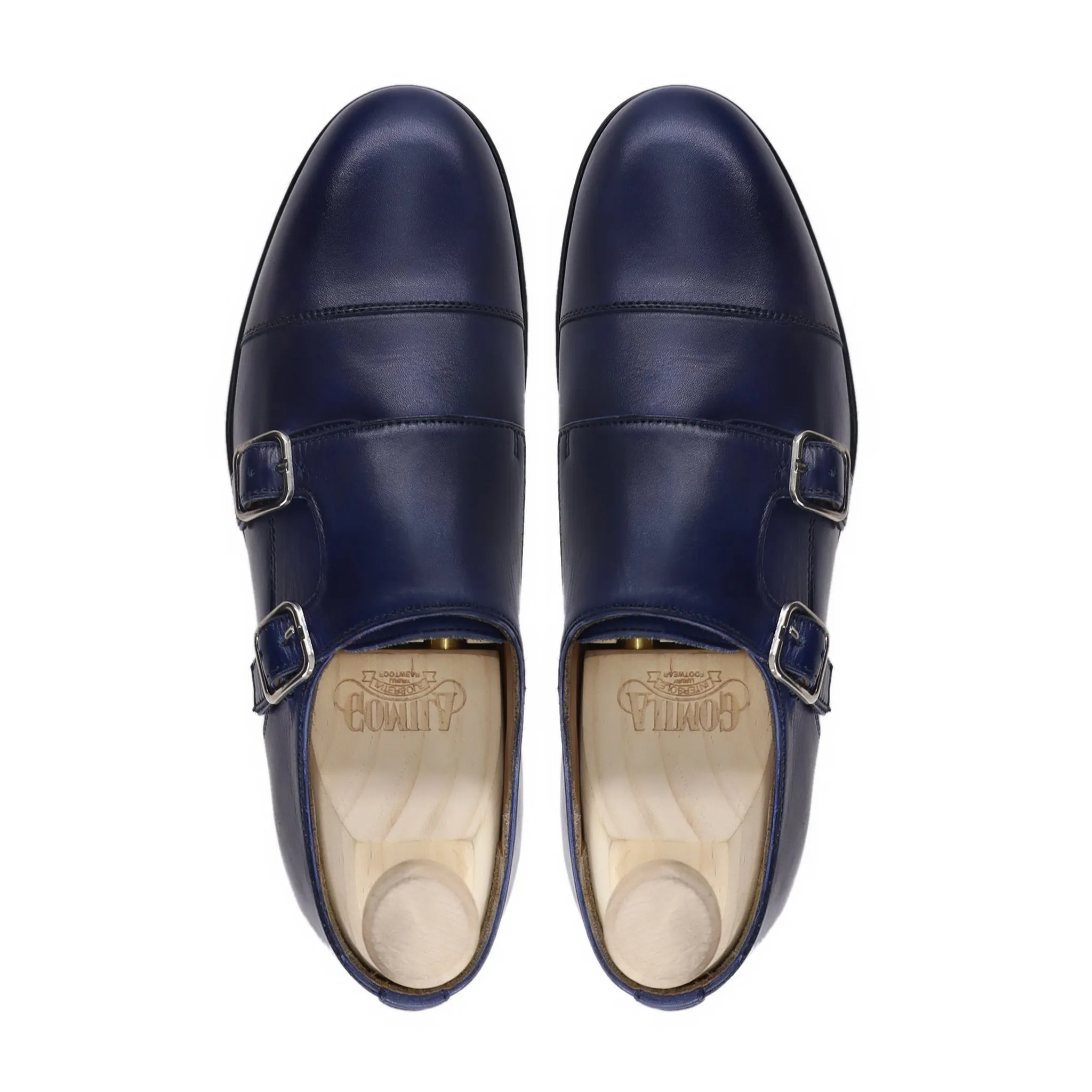 ADRIA - DARK BLUE DOUBLE MONKSTRAP