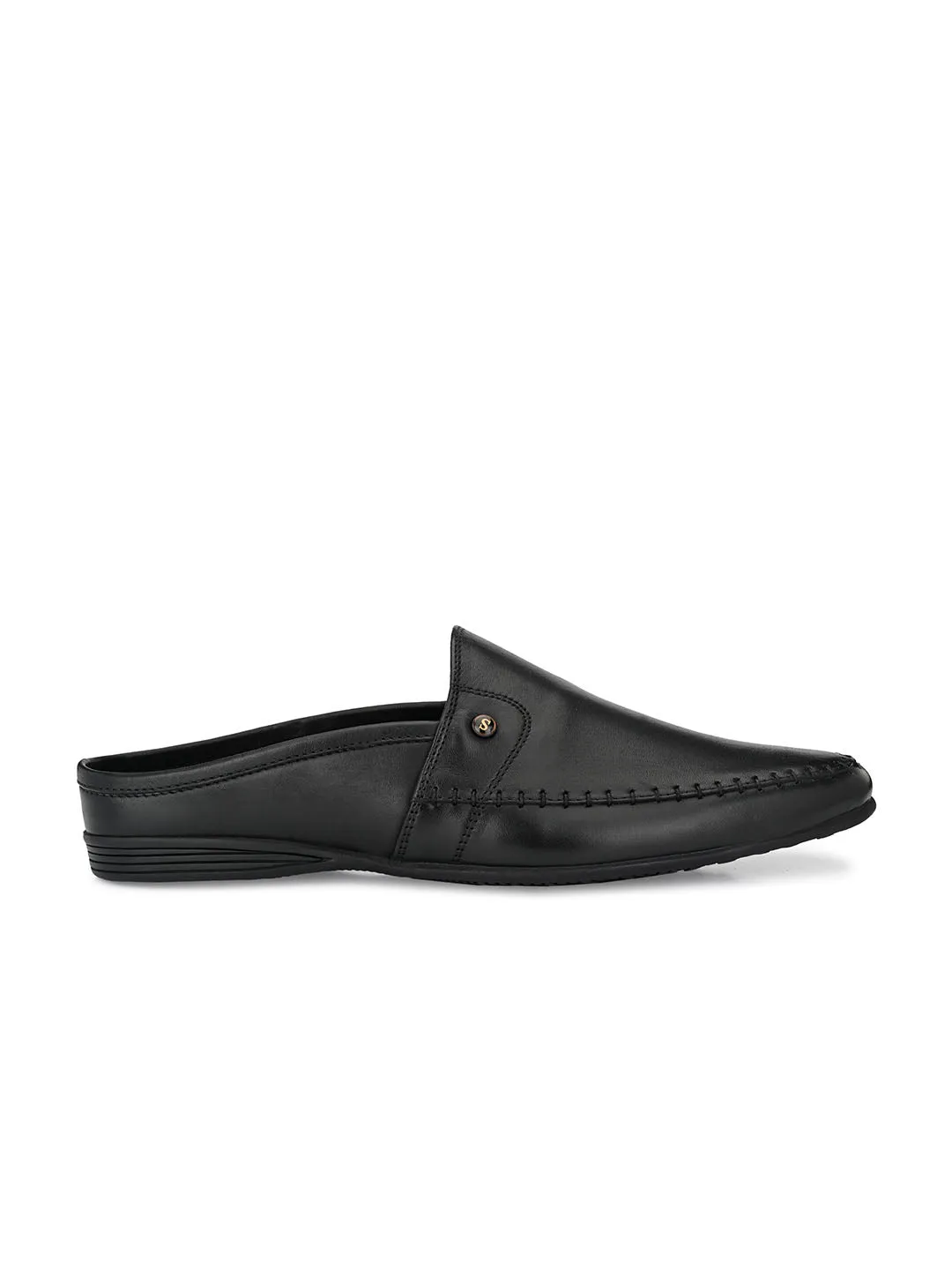 Alpha Black Mules