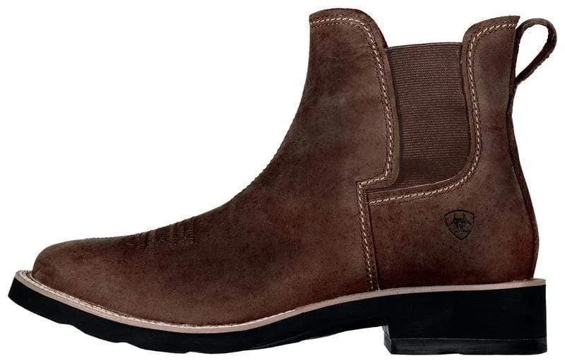 Ariat Mens Ambush Boots Distressed Brown