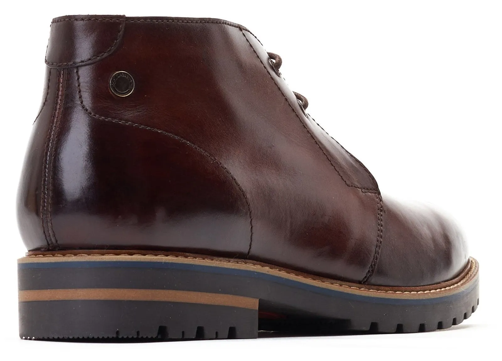 Base London Swan Washed Mens Leather Chukka Boot