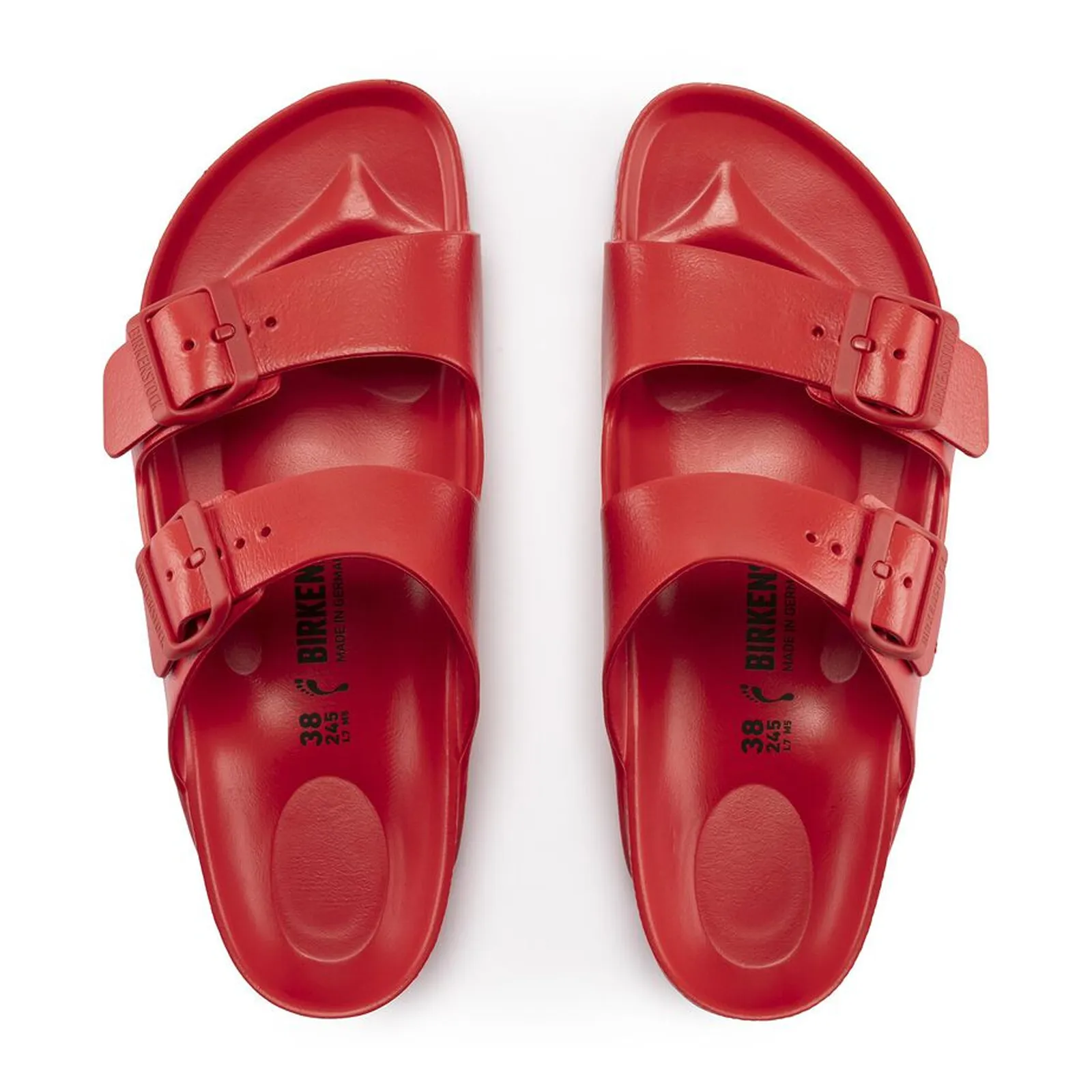 Birkenstock Arizona EVA Slide Sandal (Men) - Active Red