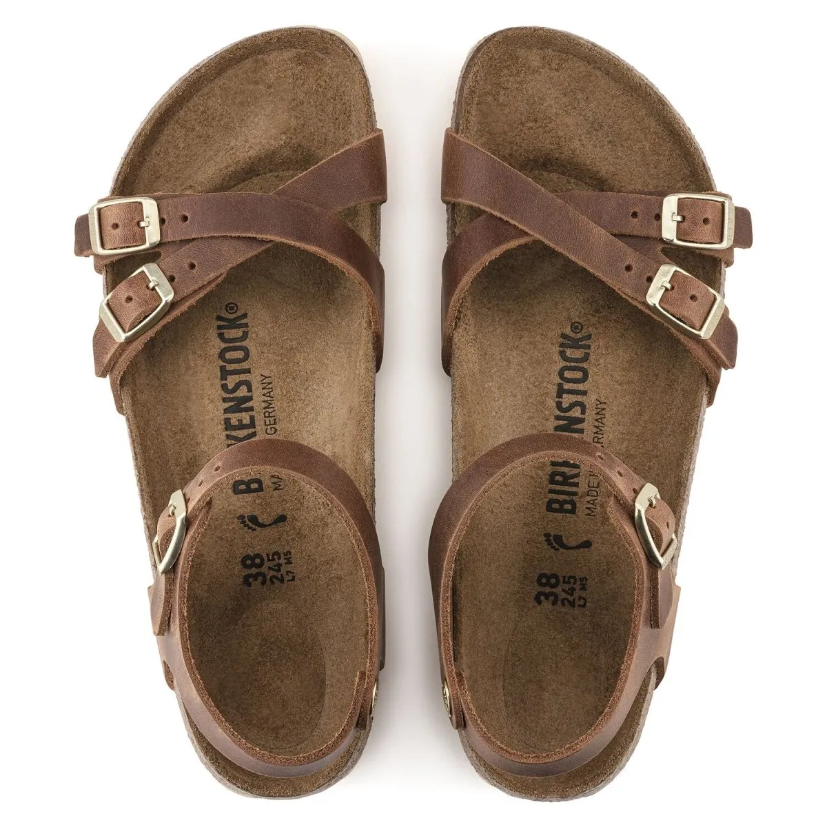 Birkenstock Women's Kumba Cognac Leather