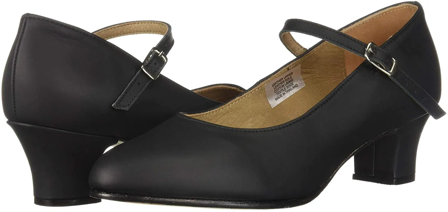 Bloch Dance Women's Curtain Call Leather Character Shoe 1.5 Heel S0304L