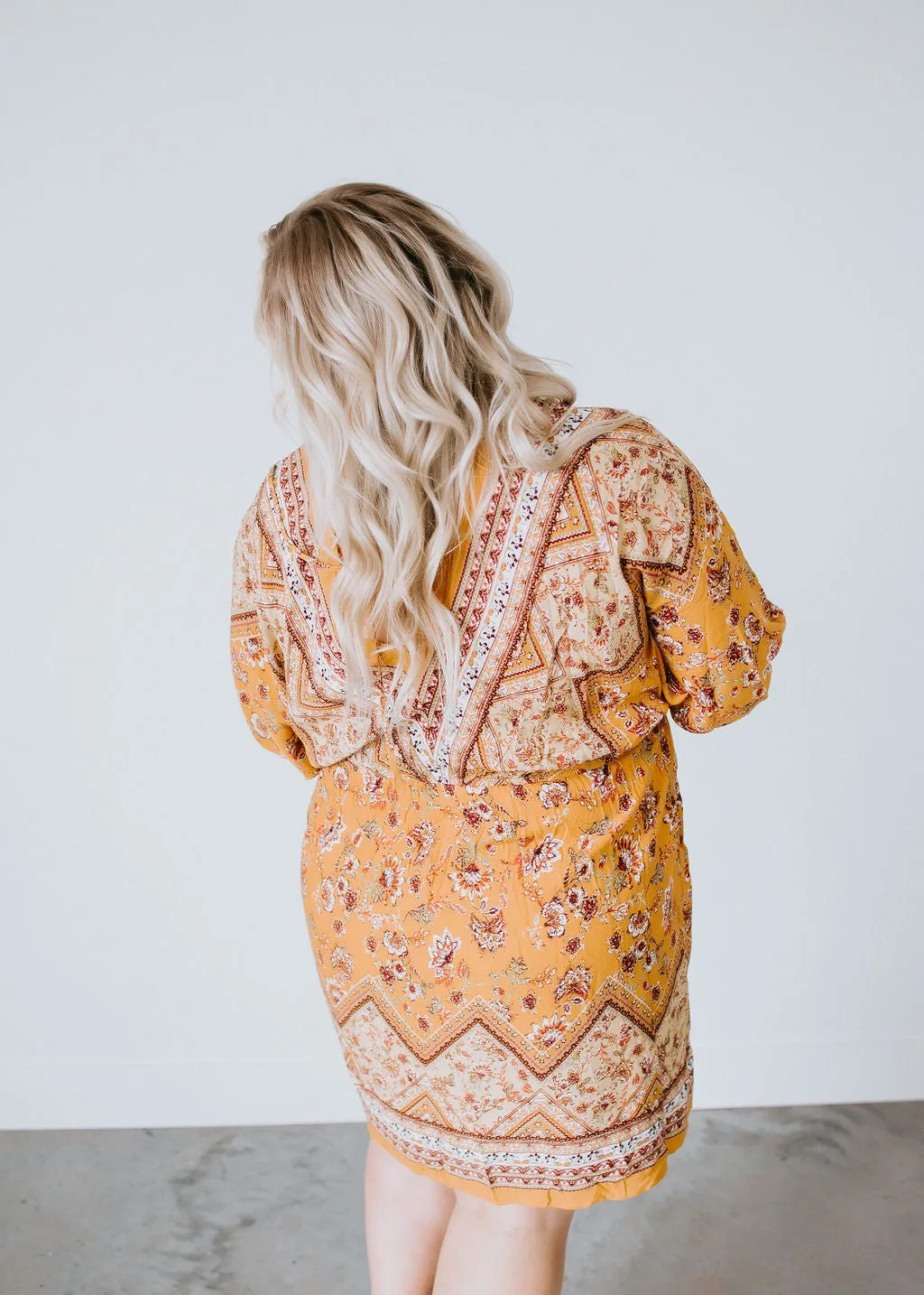 Boho Bombshell Mini Dress