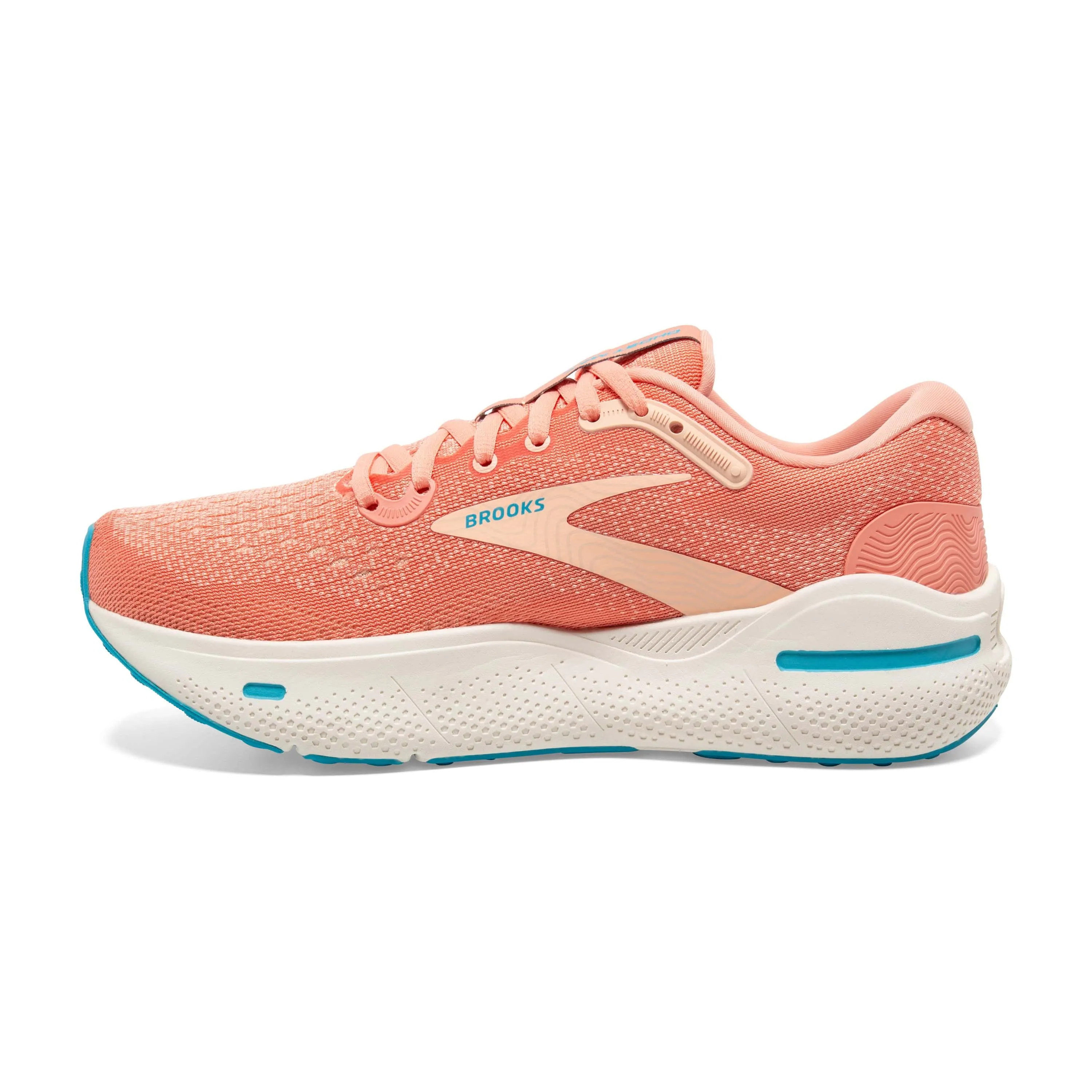 Brooks Ghost Max Women's Running Shoes SS24 Papaya/Apricot/Blue