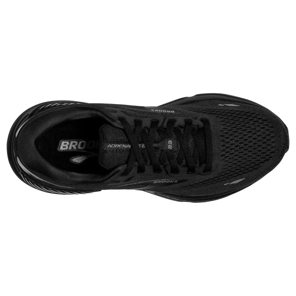 'Brooks' Women's Adrenaline GTS 23 - Black / Black / Ebony