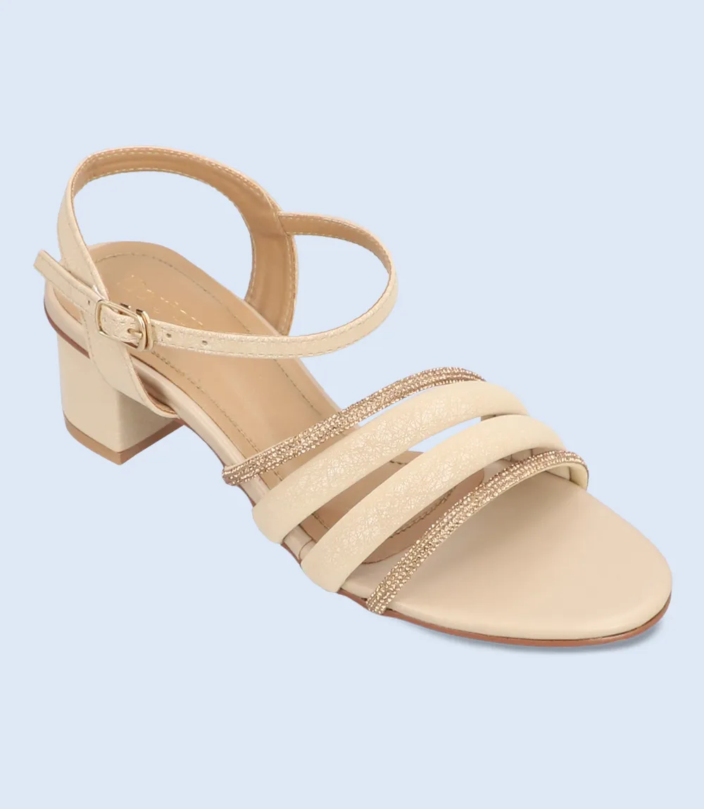 BW9362-NUDE-Women Sandal Heel