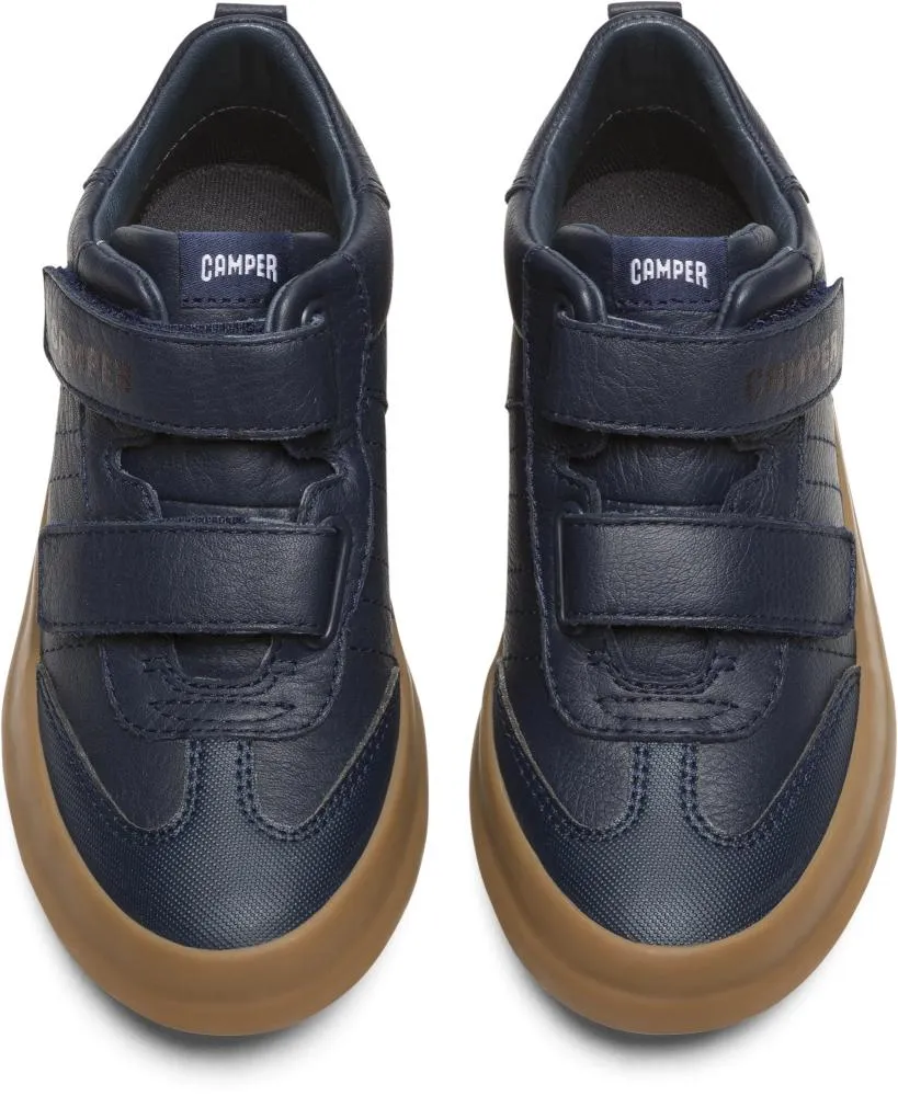 Camper Boy's Pursuit Mid Navy Leather (Sizes 28-34)