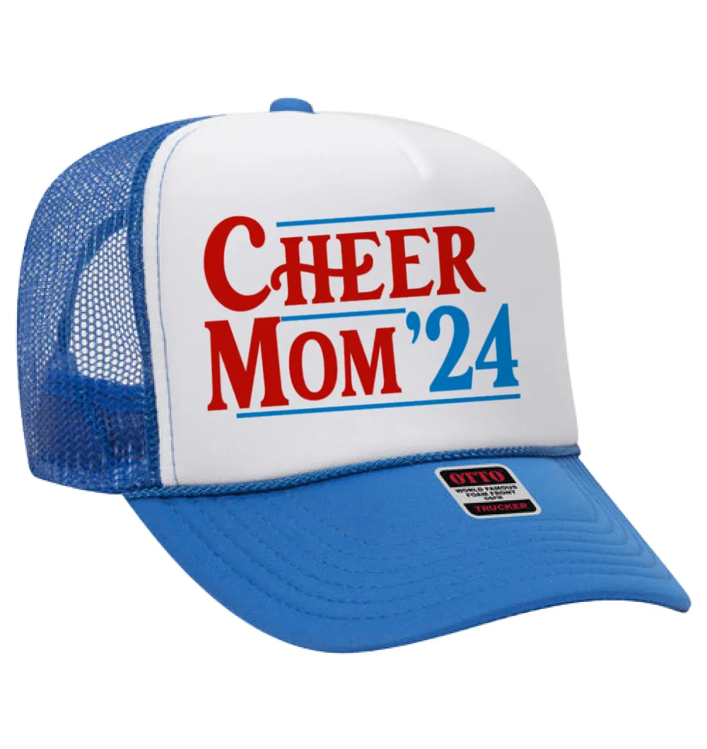 Cheer Mom 2024 Hat/ Funny Trucker Hat