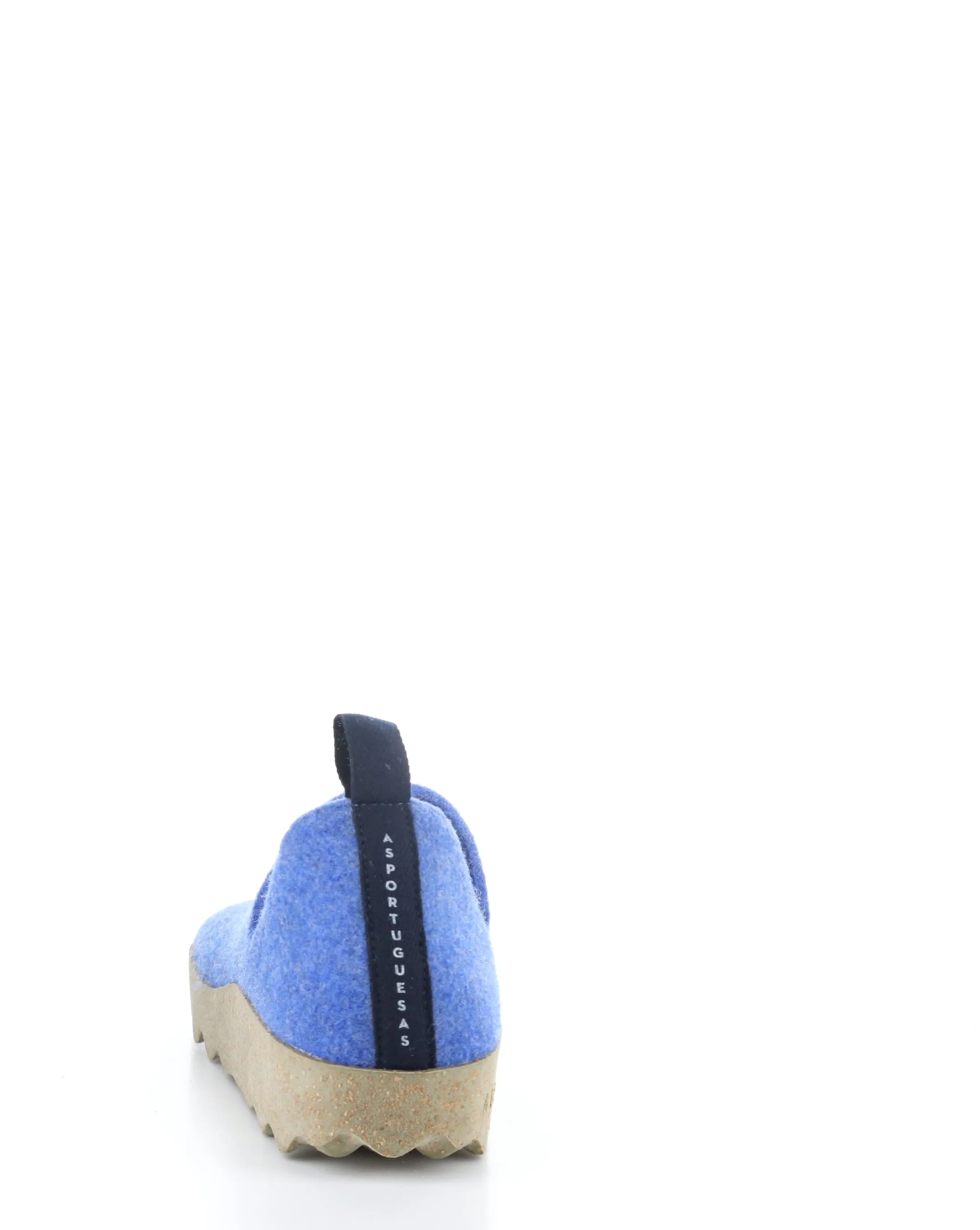 CITY Blue Round Toe Shoes