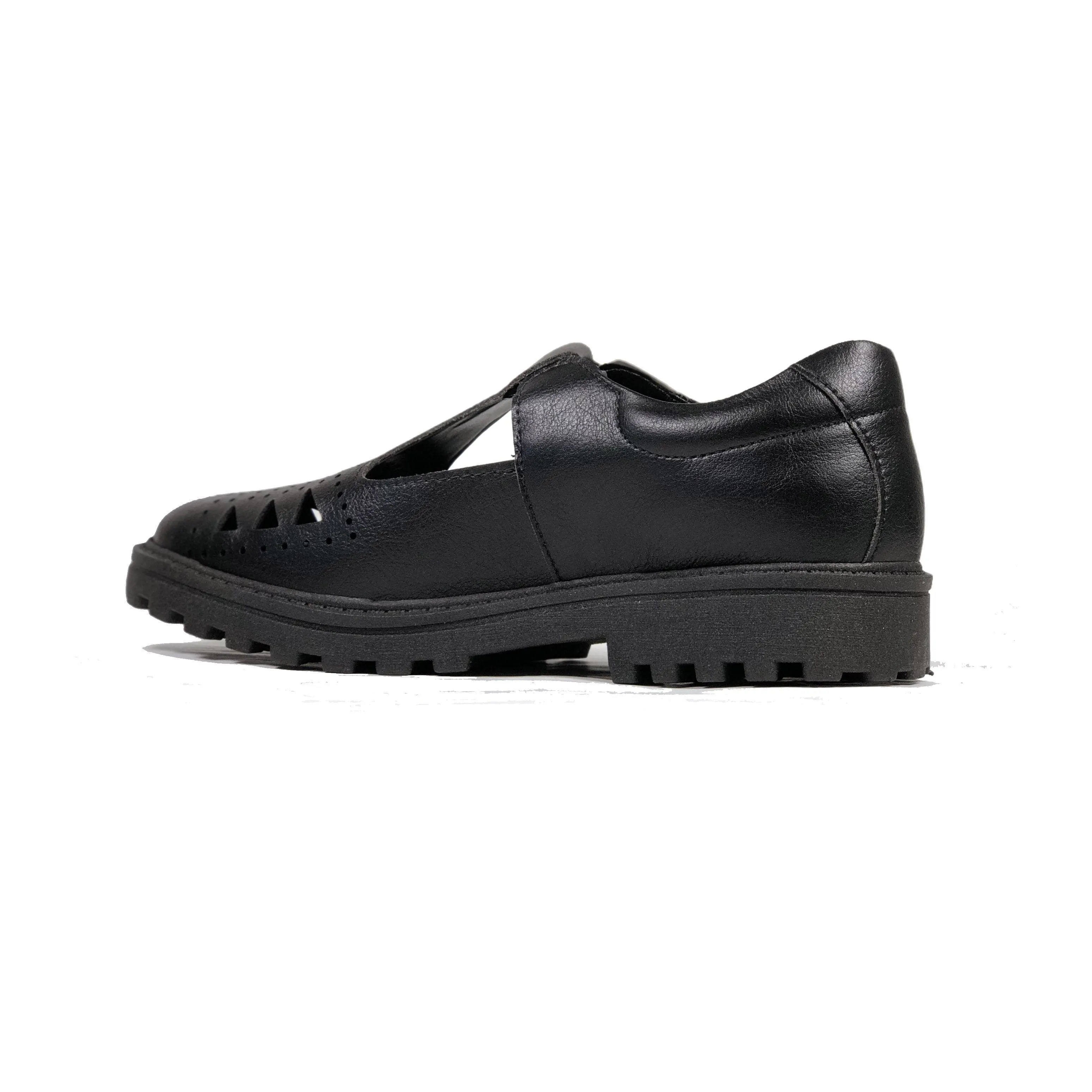 Classic T-bar vegan school shoe by Vegan Style