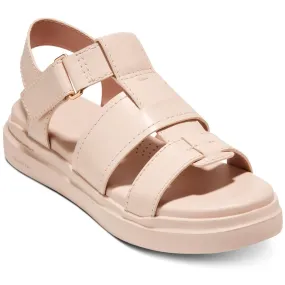 Cole Haan Womens Grandpro Rally Faux Leather Strappy Fisherman Sandals