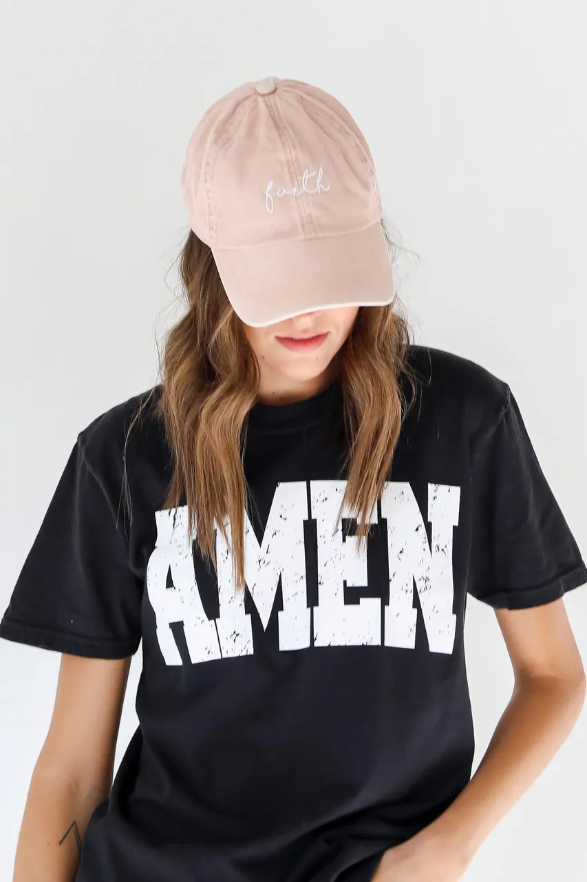 Faith Embroidered Hat