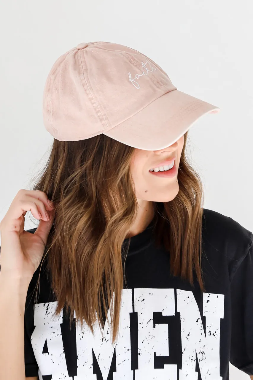 Faith Embroidered Hat