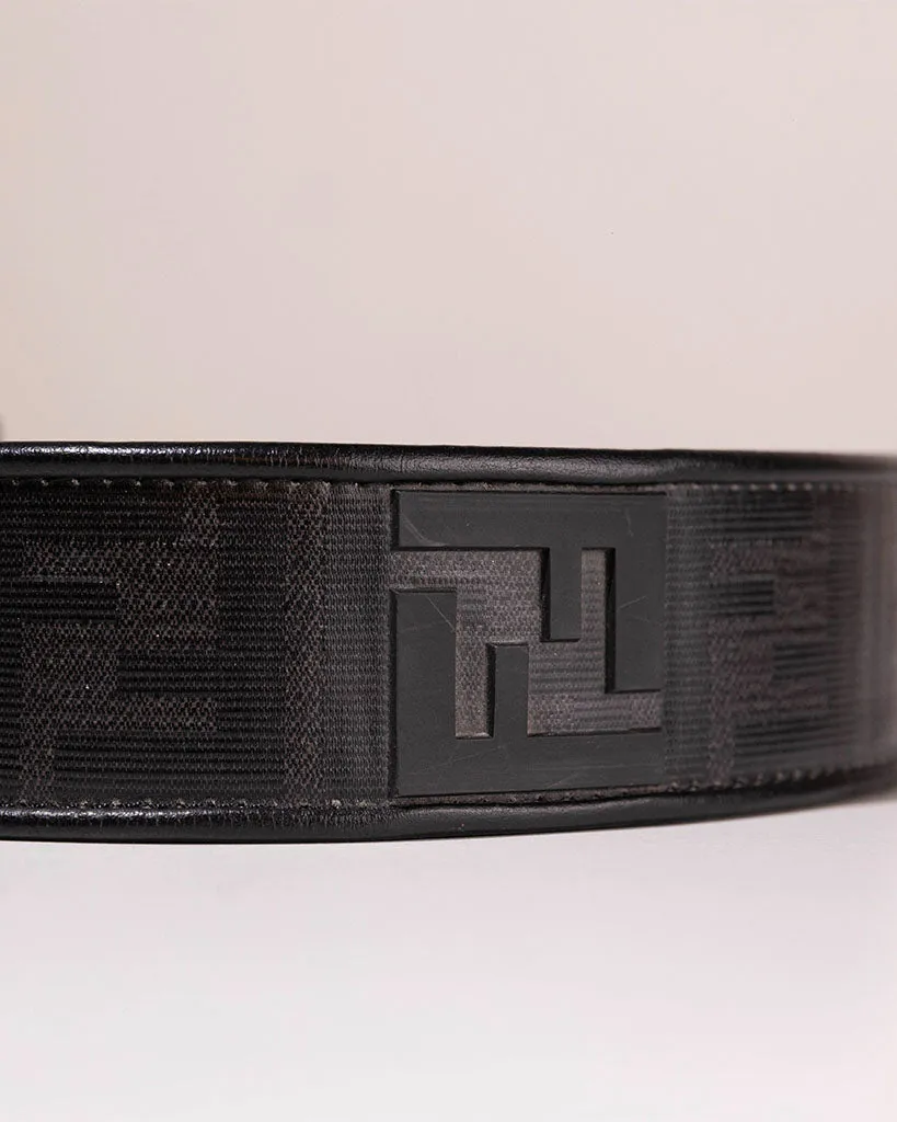 FENDI BELT (FABRIC CALF LEATHER)