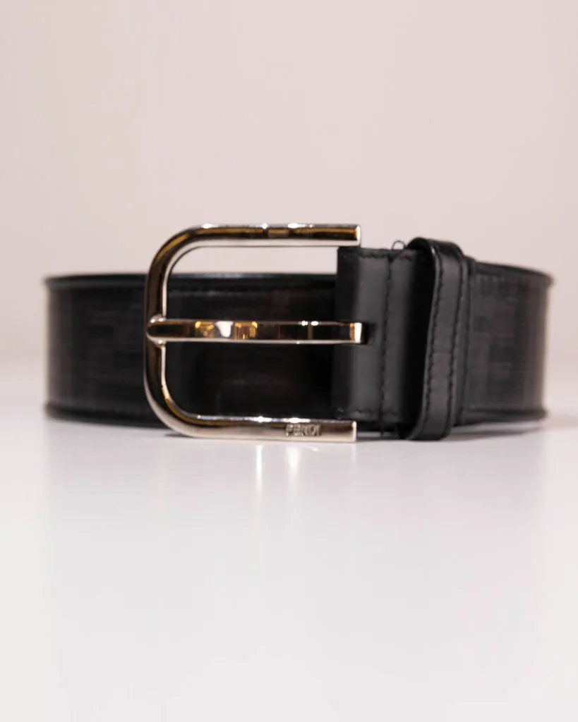 FENDI BELT (FABRIC CALF LEATHER)