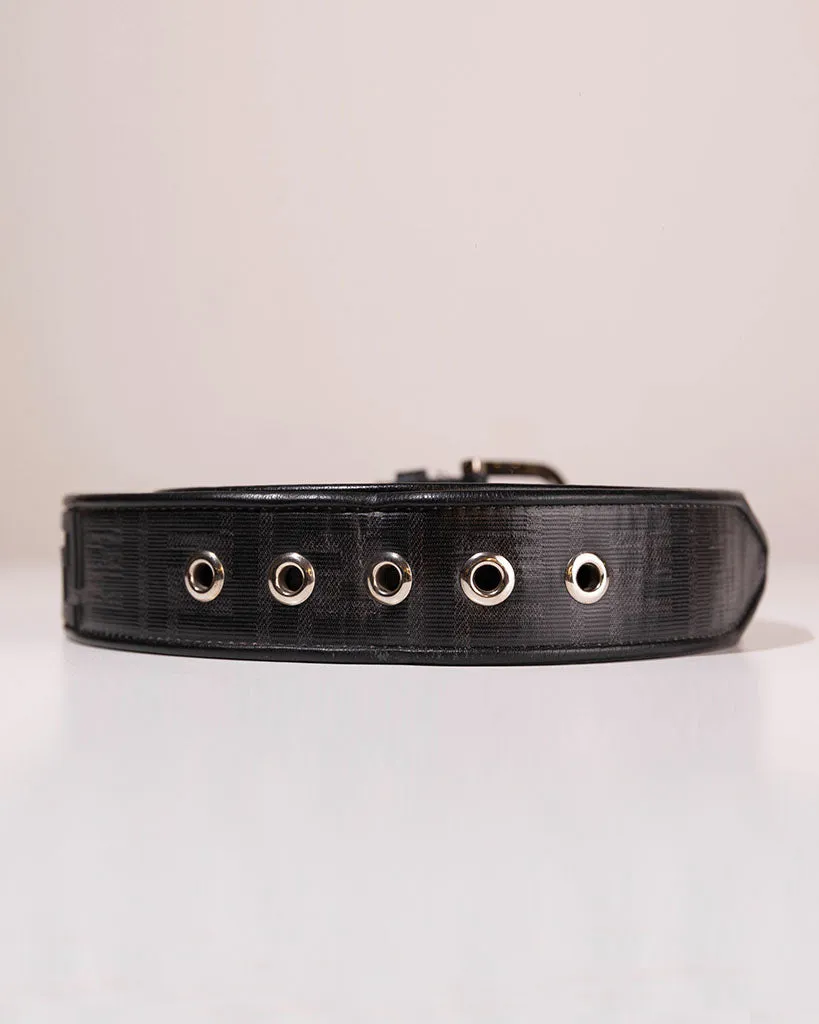 FENDI BELT (FABRIC CALF LEATHER)