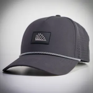 Fin Up Tech Trucker - Slate Grey