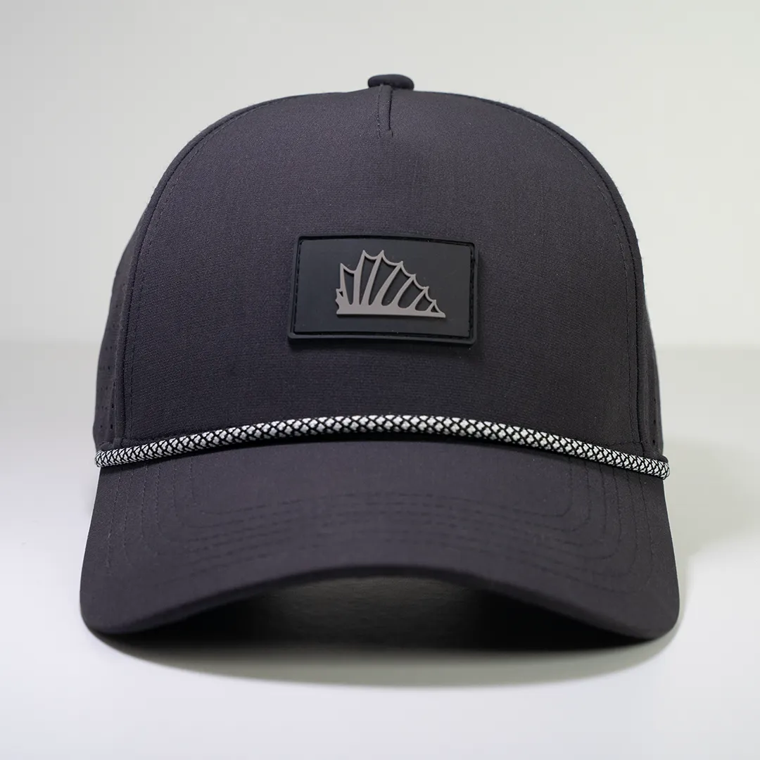 Fin Up Tech Trucker - Slate Grey