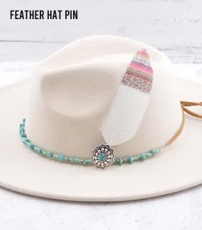 HAT FEATHER PIN