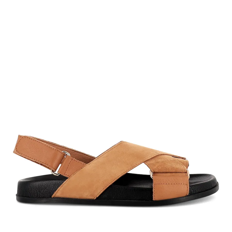 HAYLOW - DARK TAN SUEDE