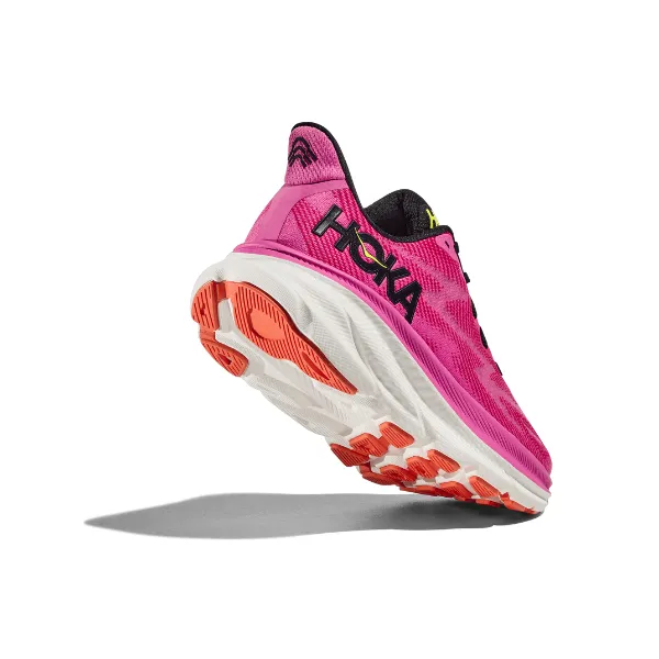 HOKA Women's Clifton 9 Raspberry/Strawberry