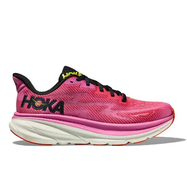 HOKA Women's Clifton 9 Raspberry/Strawberry