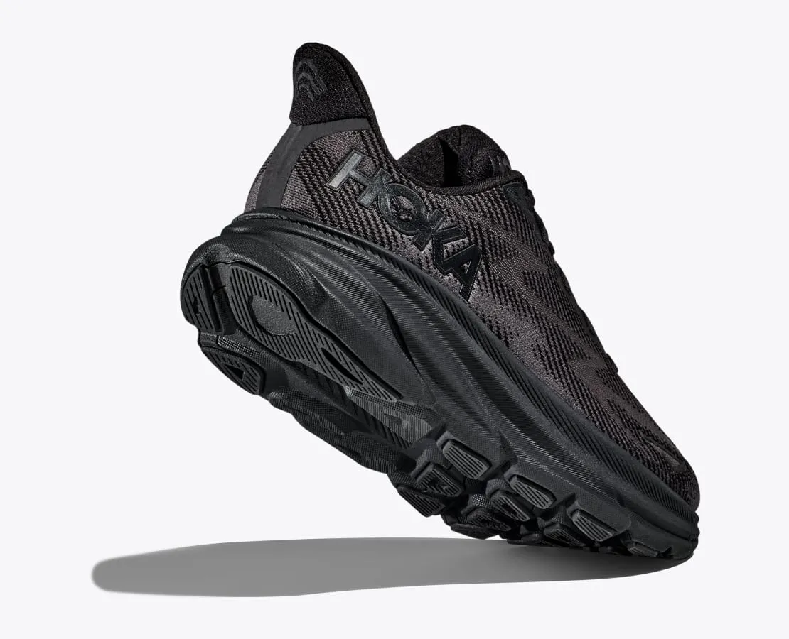 Hoka- Women's Clifton 9 Black/Black BBLC 1127896