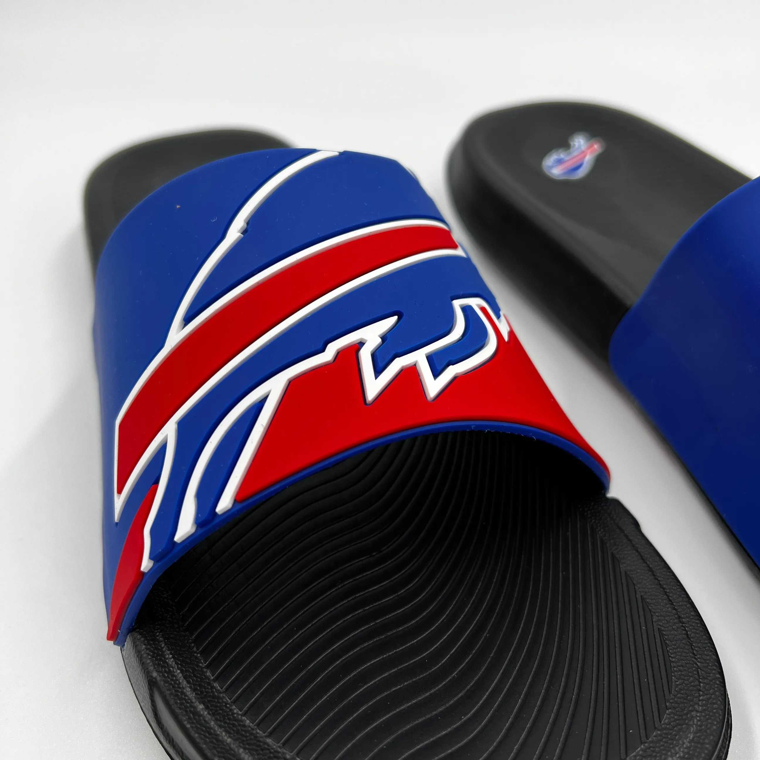 Men's Buffalo Bills Black Slides