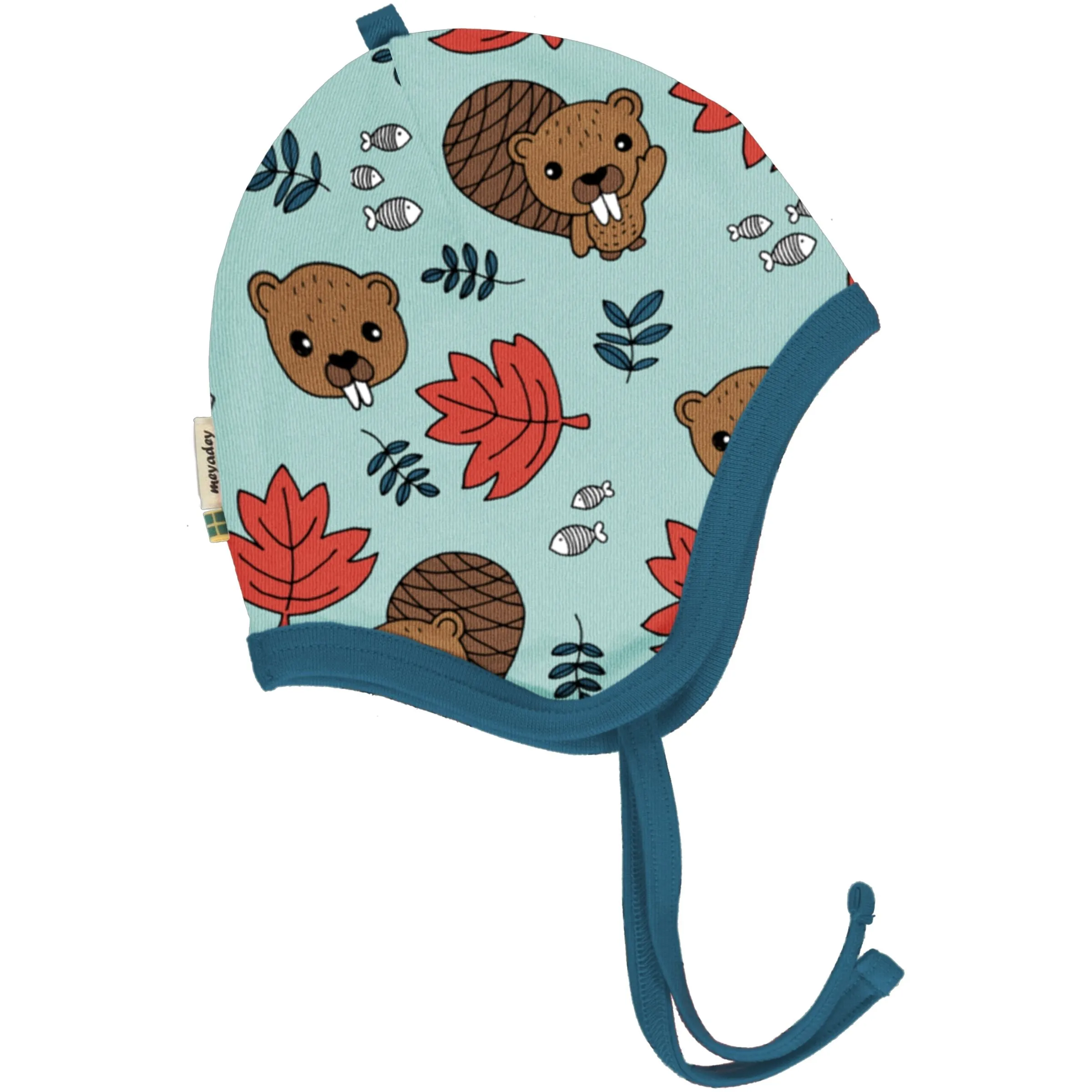 Meyadey Beaver Friends Helmet Hat