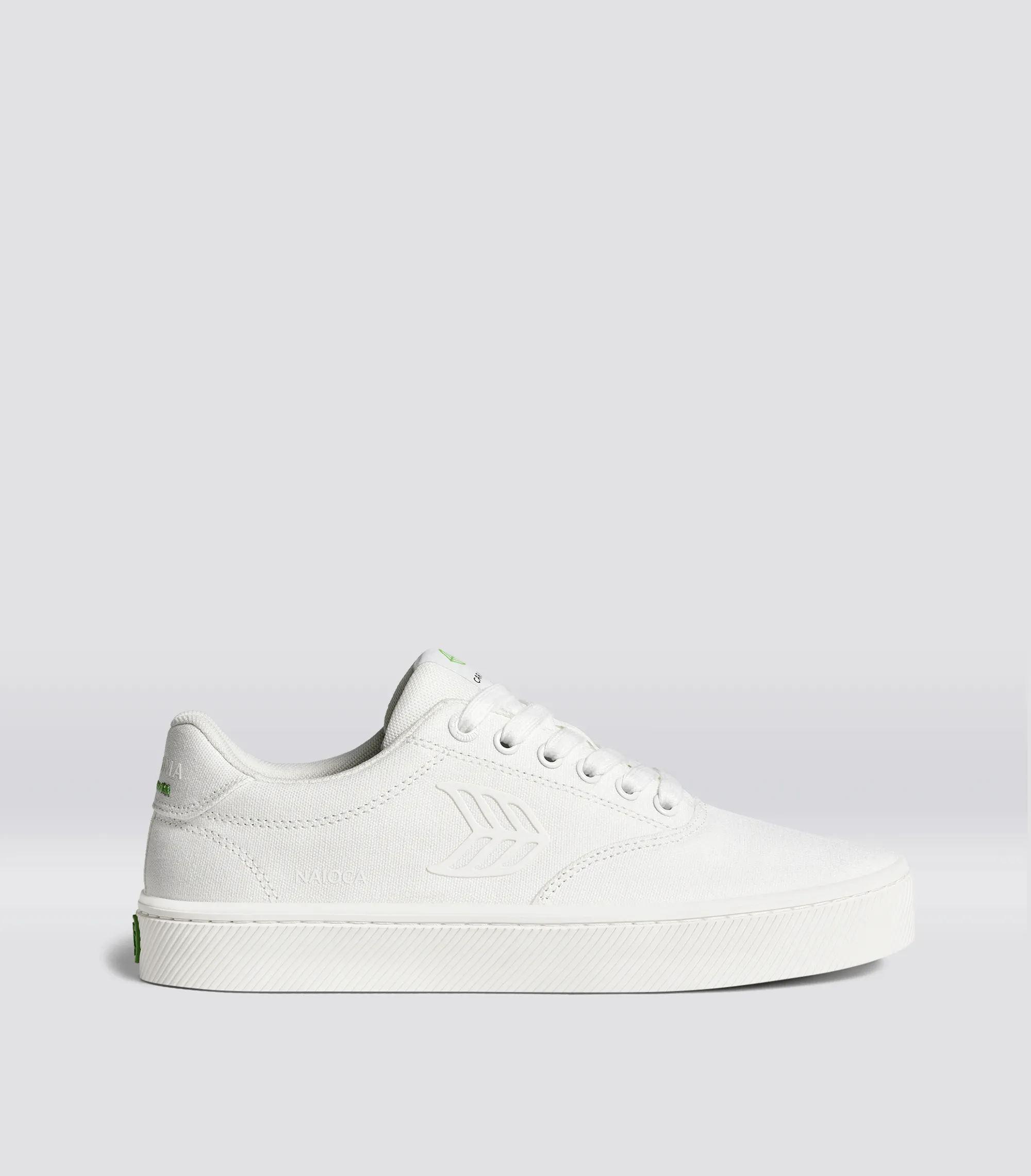 NAIOCA Canvas Off-White Canvas Sneaker Women