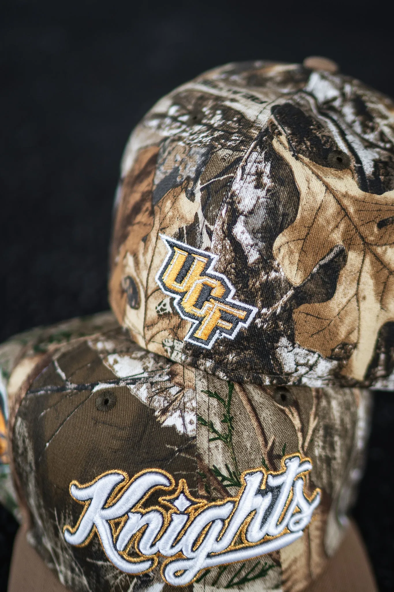 New Era UCF Knights Grey UV (Real Tree Camo/Beige)