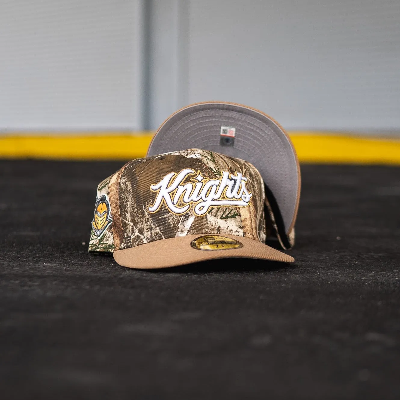 New Era UCF Knights Grey UV (Real Tree Camo/Beige)