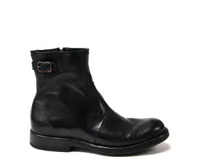 Oxford Black Zipped Boots