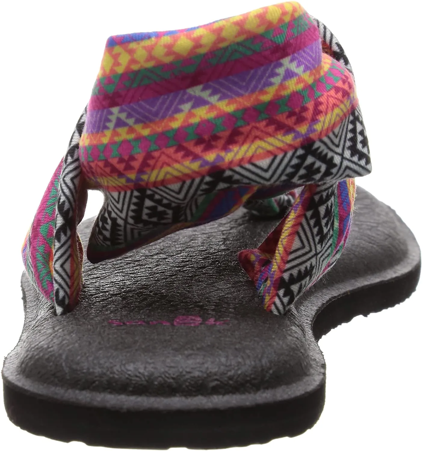 Sanuk Yoga Sling 2 Prints Magenta / Multi Tribal Stripe Sandals - Women's