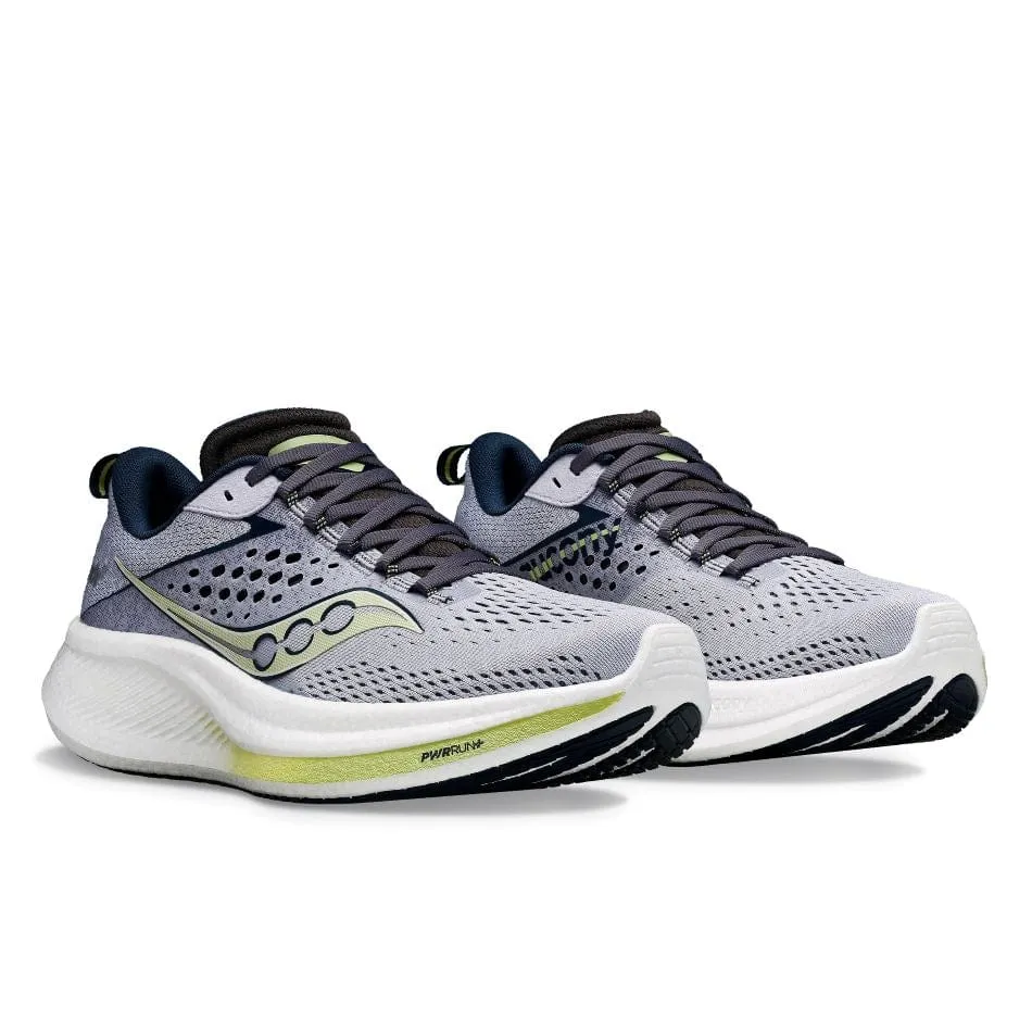 Saucony Ride 17 Women's Running Shoes SS24 Iris / Navy