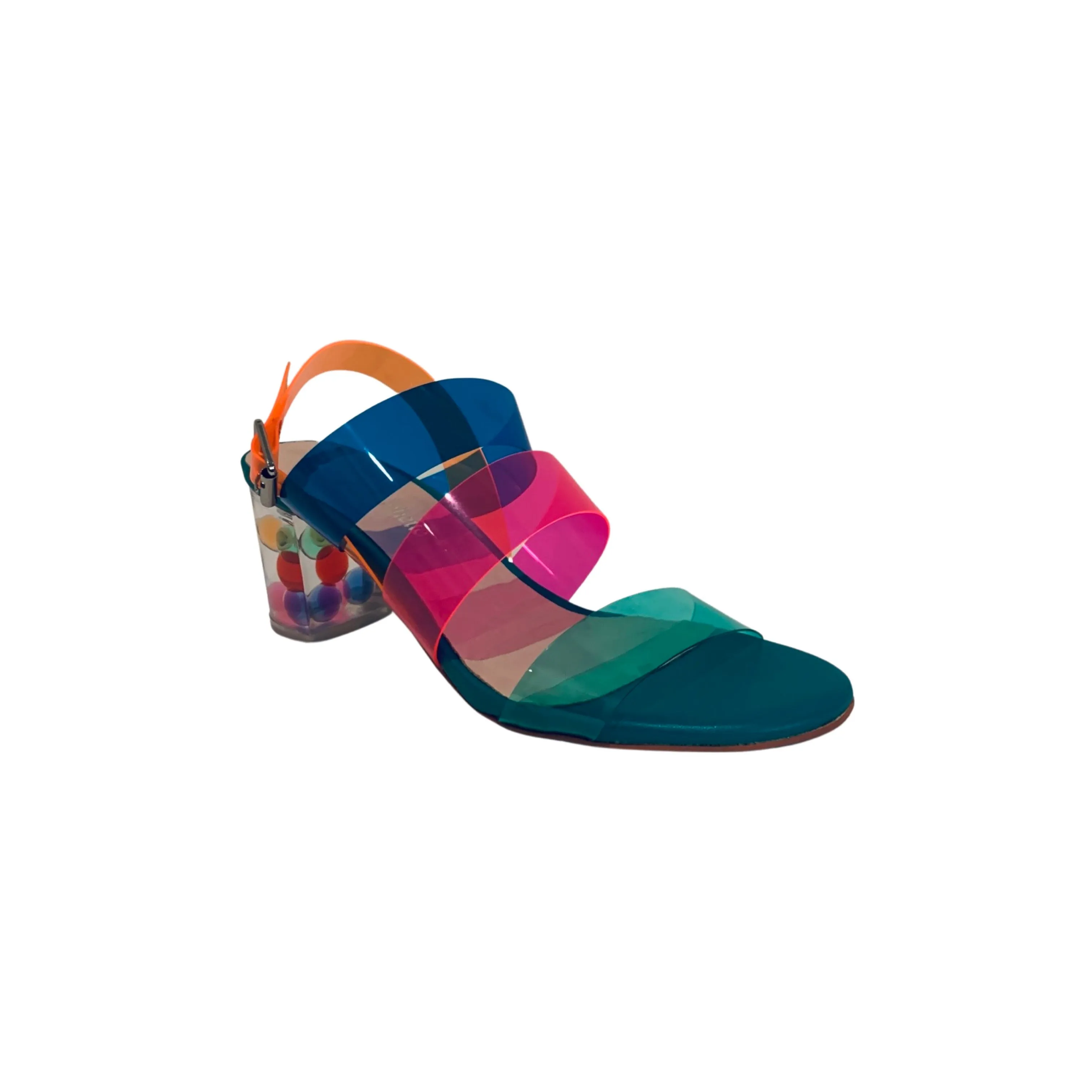 Skytles Green Multi Sandal