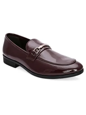 Sterling Brown Patent Loafers