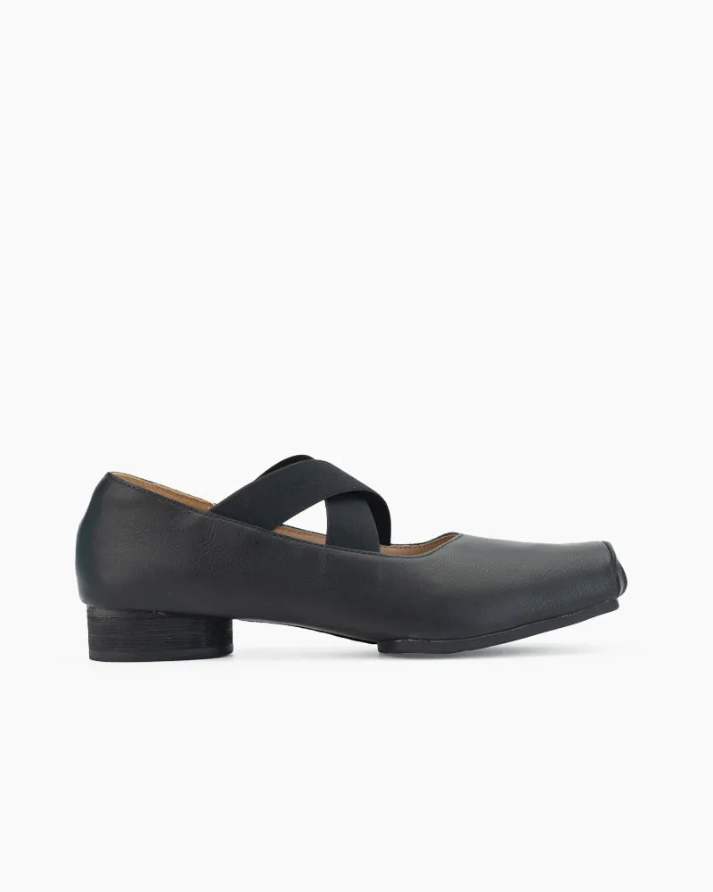 Stretchy Crisscross Strap Comfortable Ballet Flats