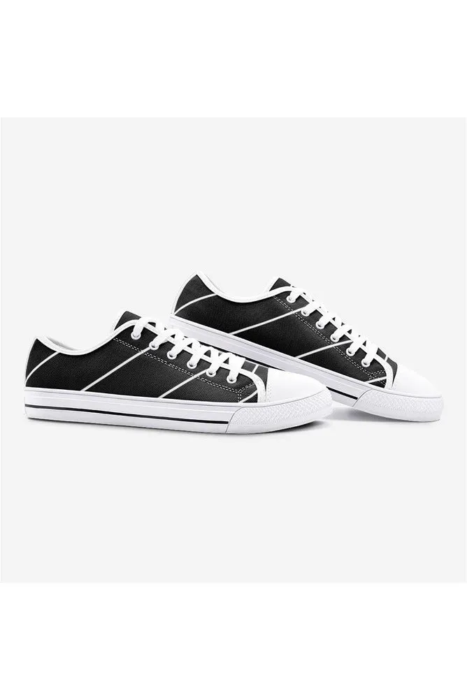 Striped Unisex Low Top Canvas Shoes