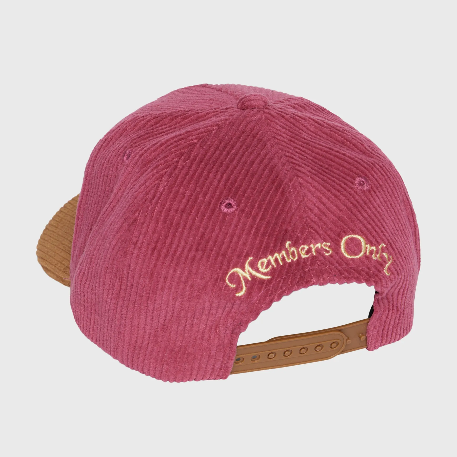 Tennis Crest Corduroy Hat Maroon