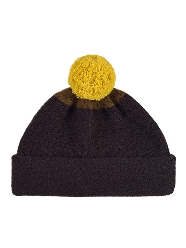 Top Spot Pompom Hat Kintyre & Scarlet