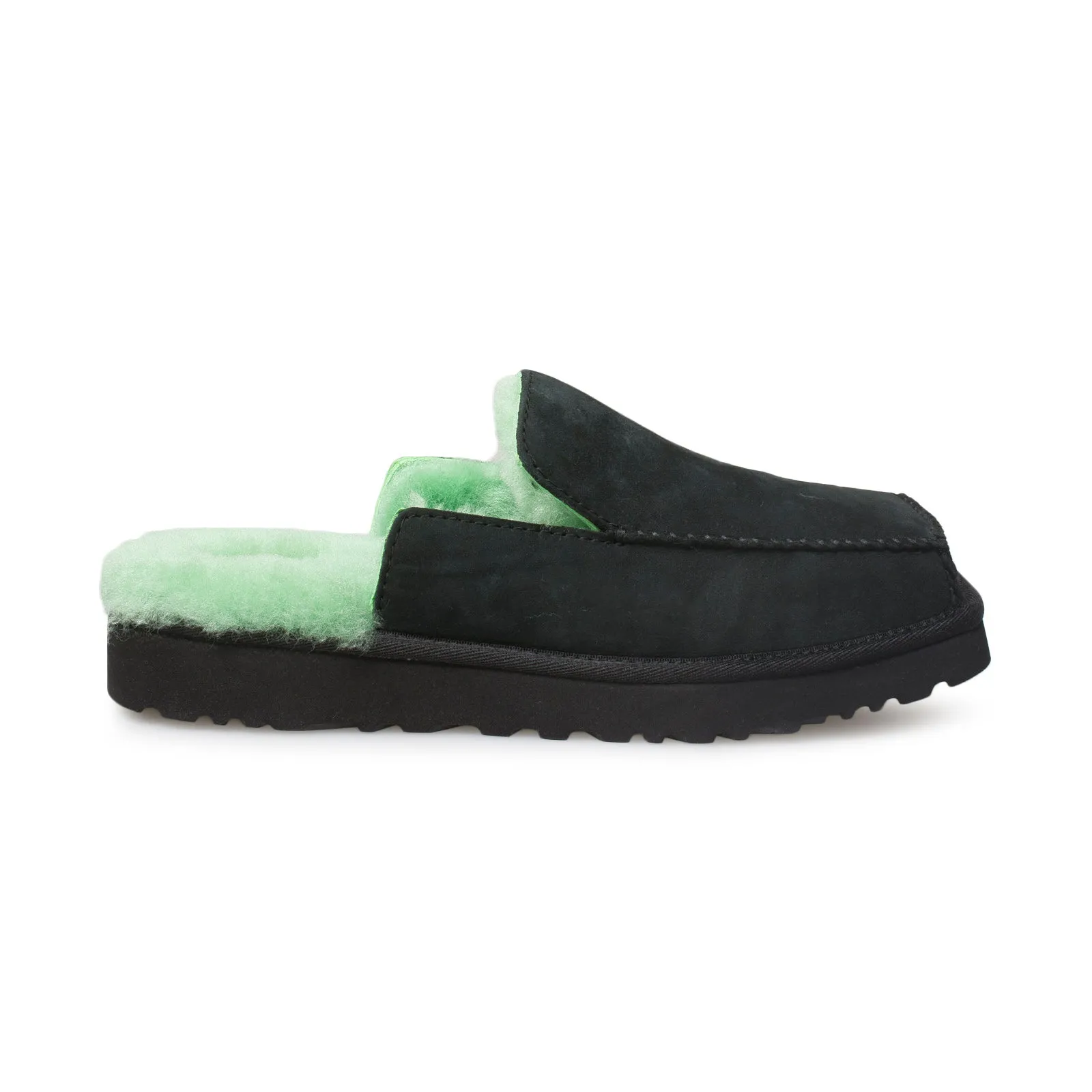 UGG Eckhaus Latta Block Slide Black Absinthe - Women's