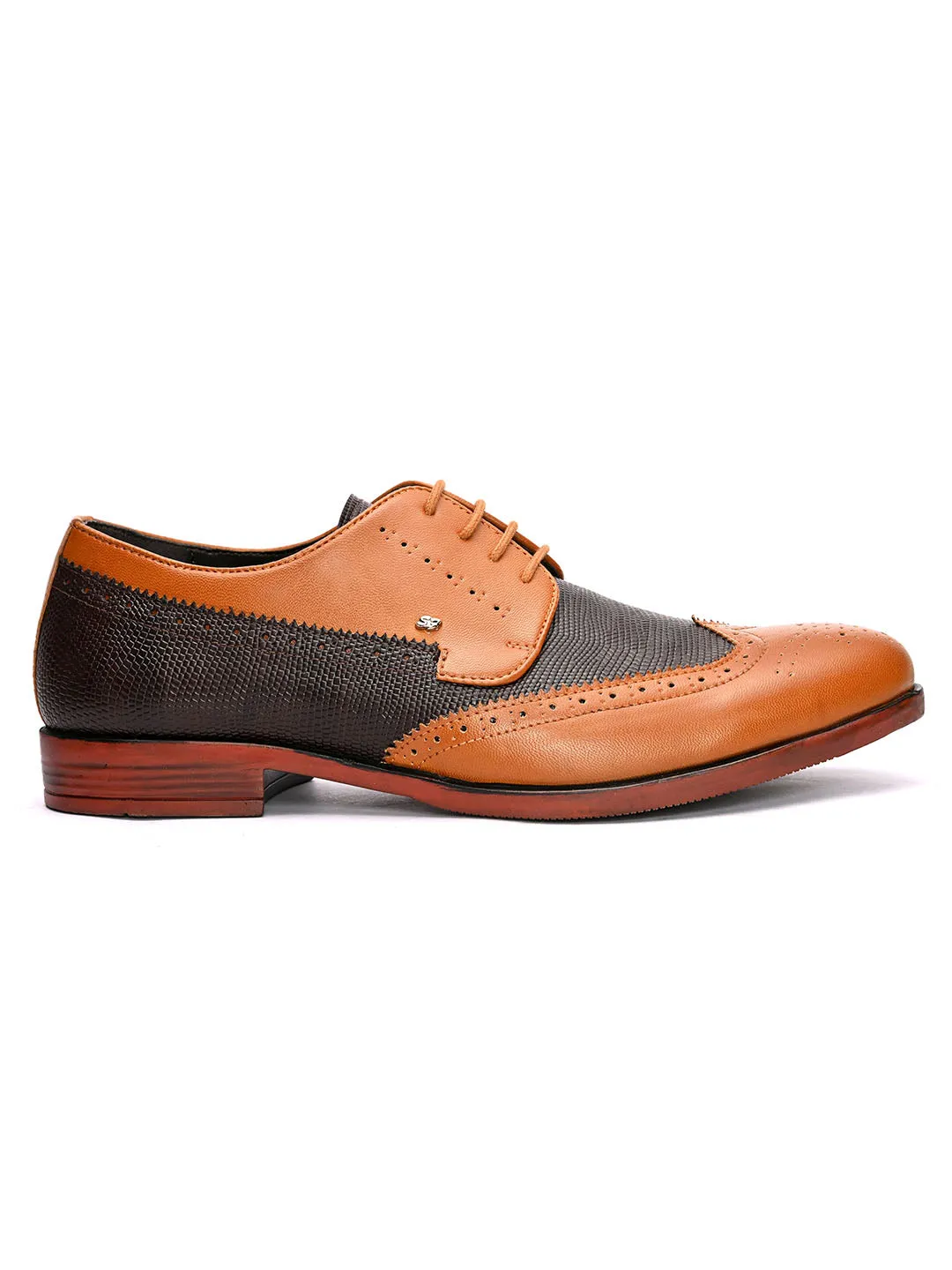 Uptown Tan Brogues