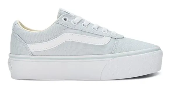 VANS WOMEN'S WARD PLATFORM BLUE/WHITE