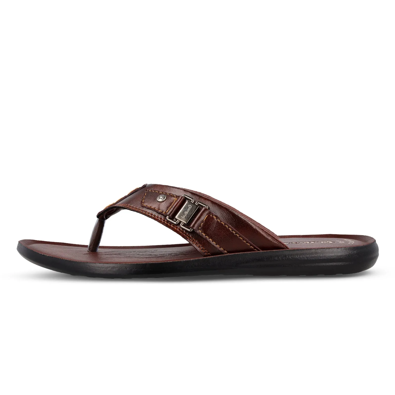 Walkaroo Men Sandal  - WG5078 Brown