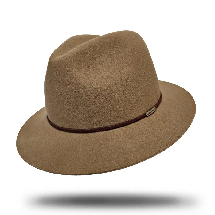 Women's Felt Fedora-SF785